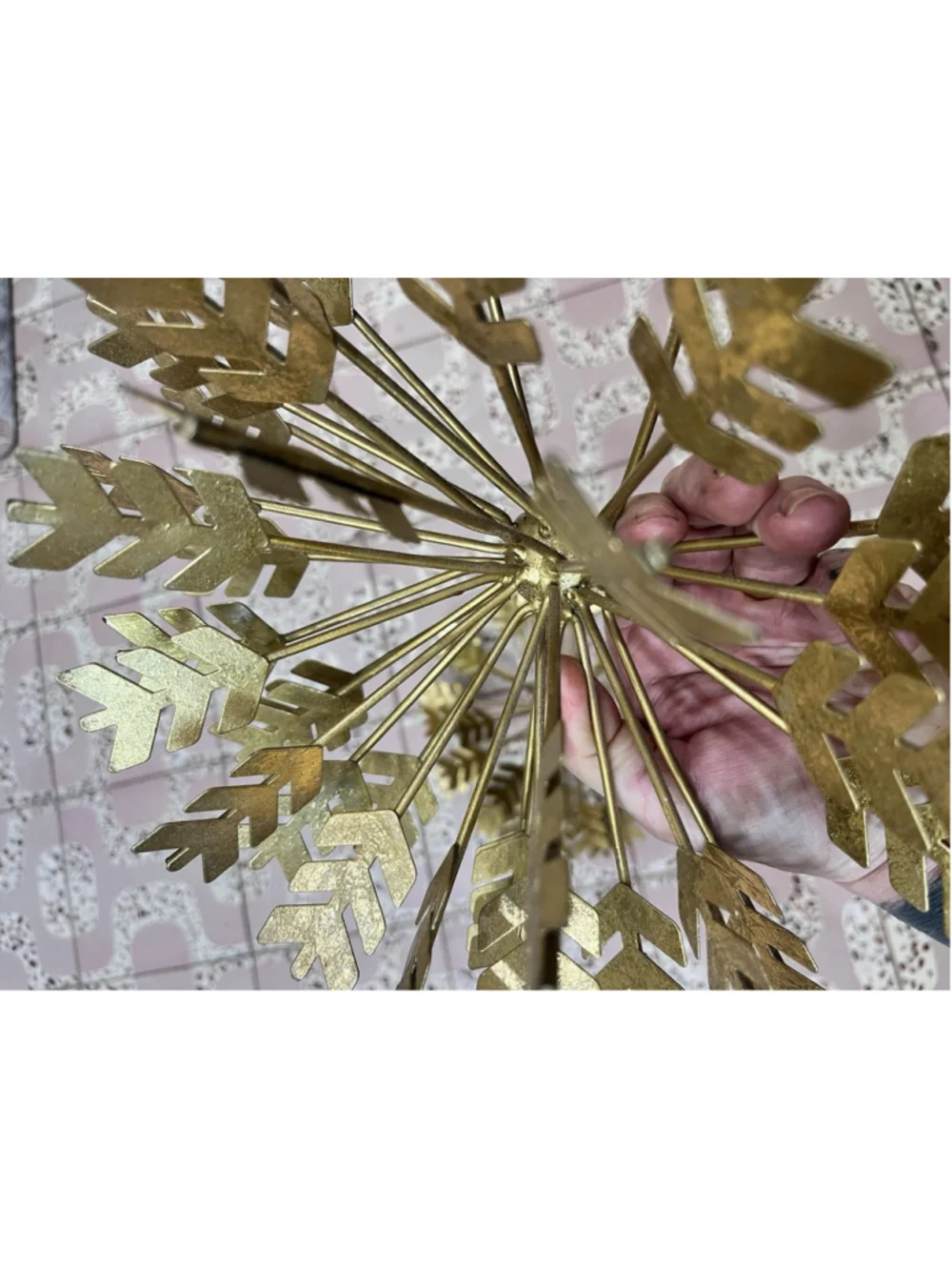 Shooting Arrow Metal Brutalist Wall Art MCM Set -2
